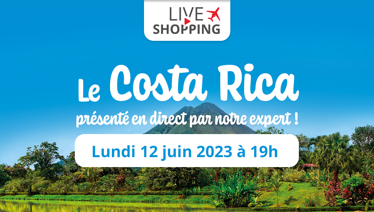 Le Costa Rica présenté en direct par notre expert ! Lundi 12 juin 2023 à 19h